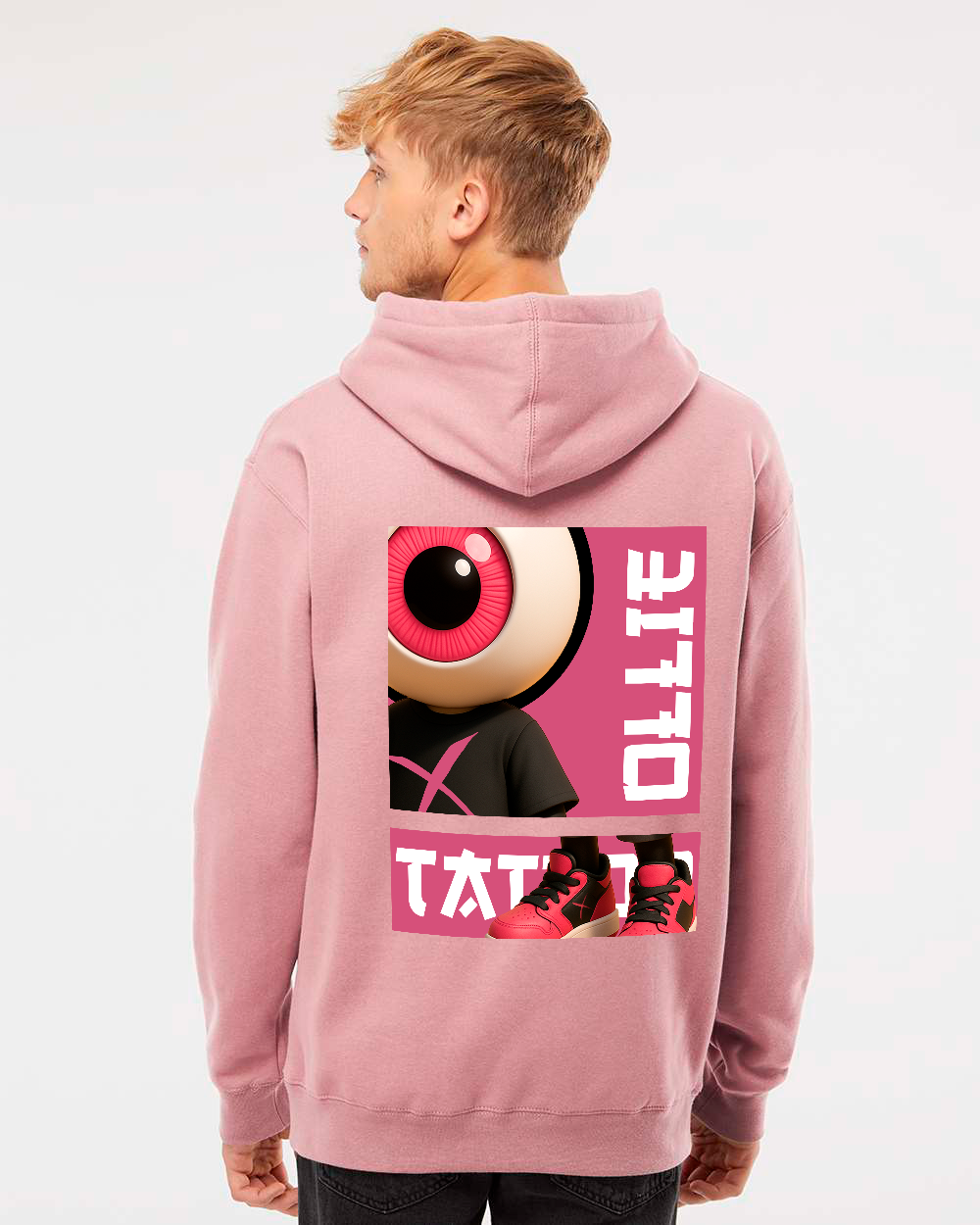 Hoodie Pink Dusty