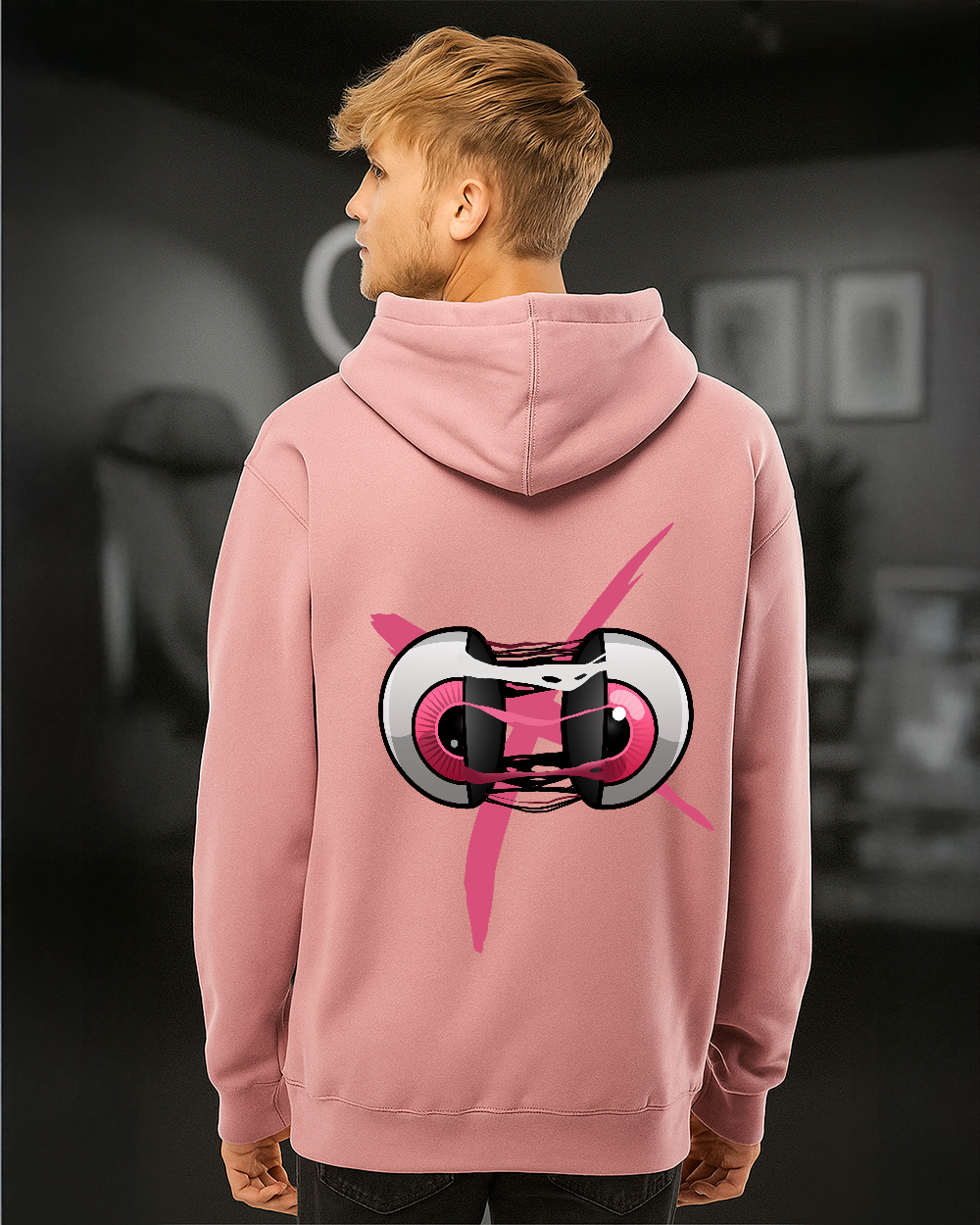 Hoodie Pink Dusty