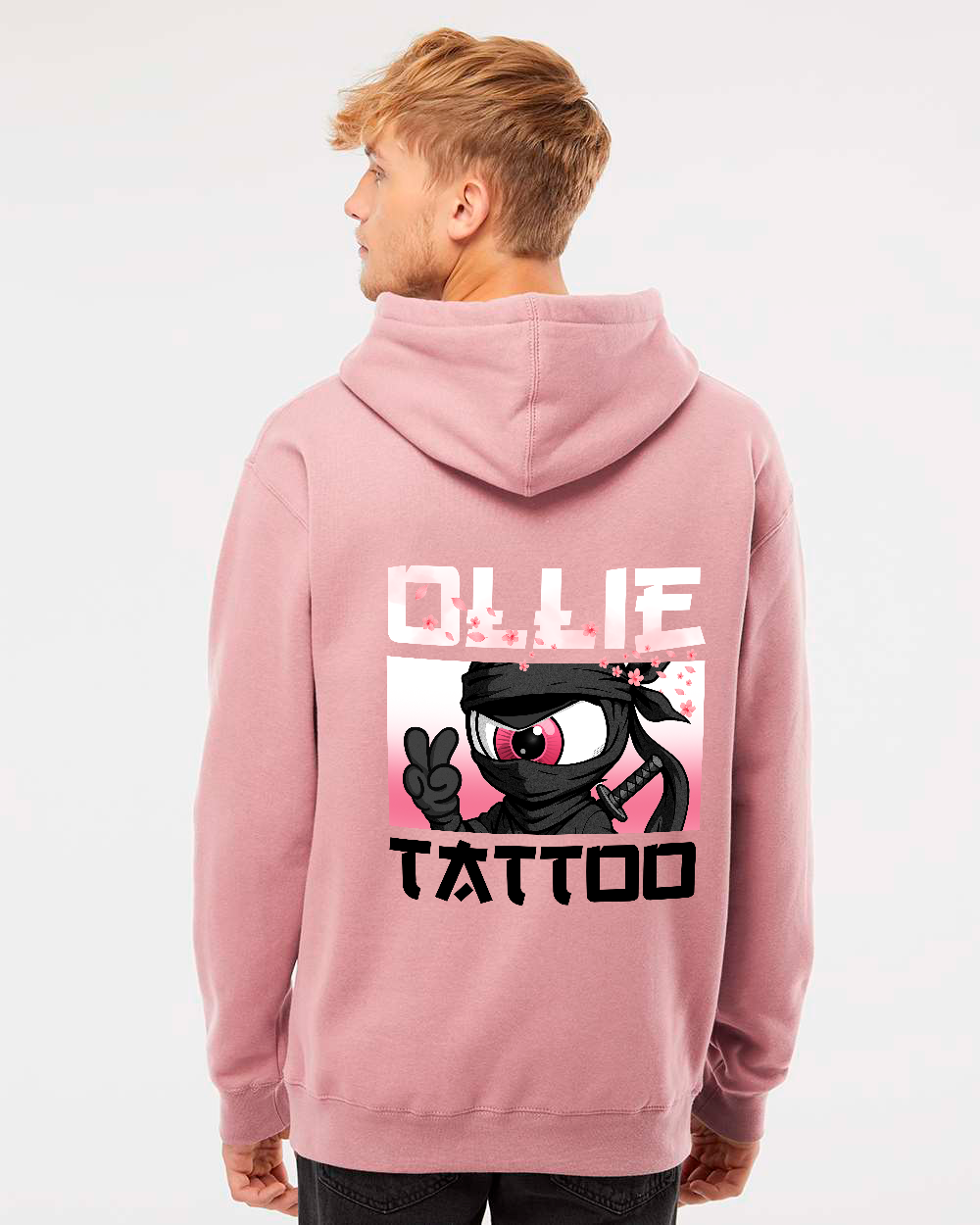 Hoodie Pink Dusty