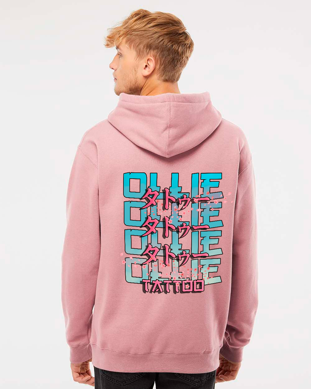 Hoodie Pink Dusty