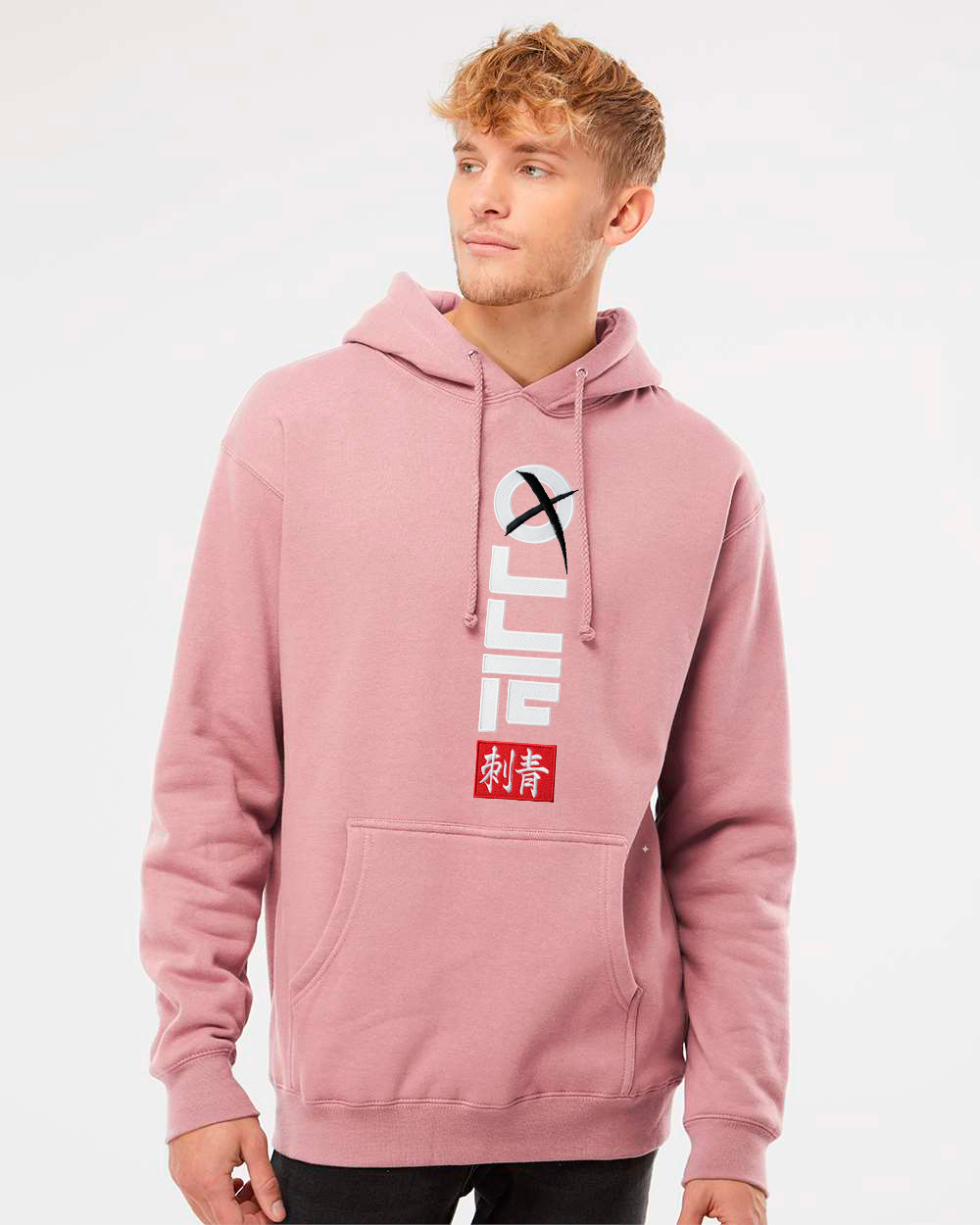 Hoodie Pink Dusty